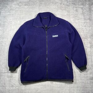 Taiga Jacket Womens 6 Purple Fleece Polartec Vtg Full Zip Skii Outdoors Hiking